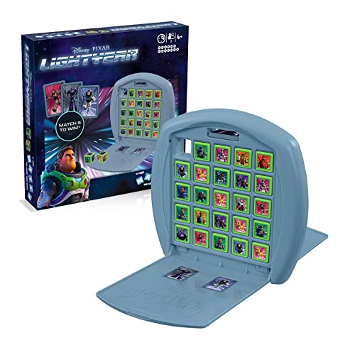 Top Trumps Disney Pixar Lightyear Match Brettspiel, Spiel mit Izzy, Mo, Zurg, Sox die Katze und Buzz selbst, Lernstrategiespiel ab 4 Jahren Top Trumps Disney Pixar Lightyear Match Brettspiel, Spiel mit Izzy, Mo, Zurg, Sox die Katze und Buzz selbst, Lernstrategiespiel ab 4 Jahren von Top Trumps