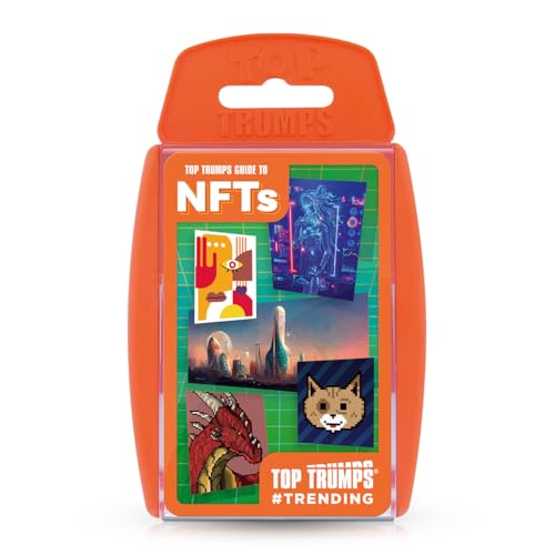 Top Trumps Guide to NFTs Trends Specials Card Game mit 30 unserer Lieblings-NFT-Projekte, darunter Bored Ape Yacht Club und Metaverse, pädagogisches Geschenk und Spielzeug für Jungen und Mädchen ab 6 von Top Trumps