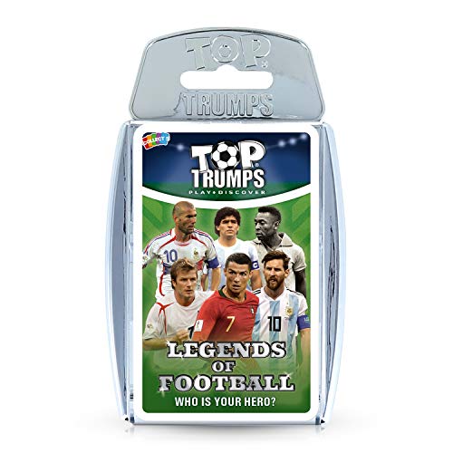 Top Trumps Legends of World Football - Who Is Your Hero? Kartenspiel von Top Trumps