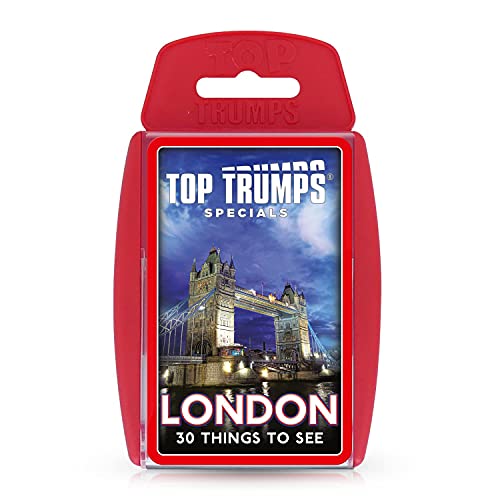 Top Trumps London 30 Things to See Specials Kartenspiel, Lernen Sie mehr über das British Museum, Natural History Museum, Science Museum und Tower Bridge, pädagogisches Geschenk und Spielzeug für von Top Trumps