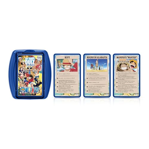 Top Trumps One Piece: Quiz-Spiele - Kuriositätsquiz - Spiele für Kinder - Tolle Reise- und Straßenspiele - Familienspiele für Kinder und Erwachsene 2+ Spieler von Top Trumps