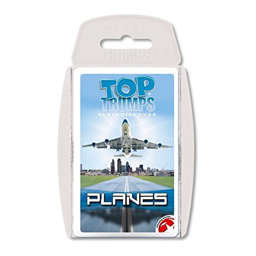 Top Trumps Passenger Planes Kartenspiel, Weiß von Top Trumps