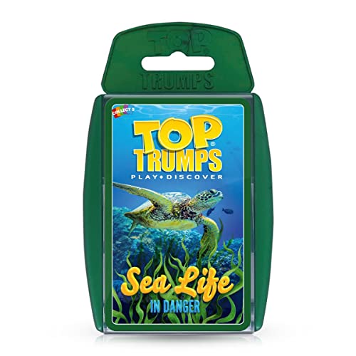 Top Trumps Sea Life In Danger Kartenspiel von Top Trumps