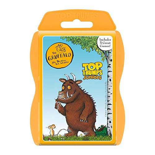 Top Trumps WM00300-EN1-6 Gruffalo Tier, Maus, Eule Der Grüffelo Junior-Kartenspiel, gelb von Top Trumps