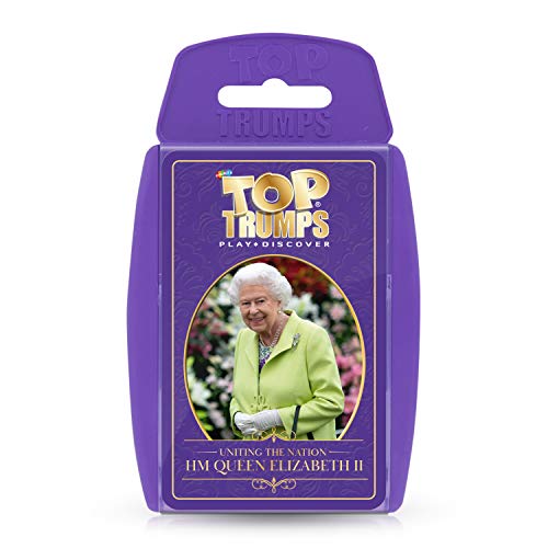 Top Trumps WM00946-EN1-6 HRH The, Hm Queen Elizabeth II von Top Trumps