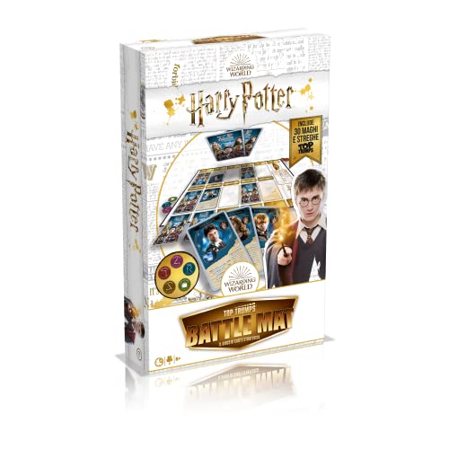 Top Trumps Winning Moves Harry Potter, Battlemat, Brettspiel, ab 6 Jahren, italienische Ausgabe von Top Trumps