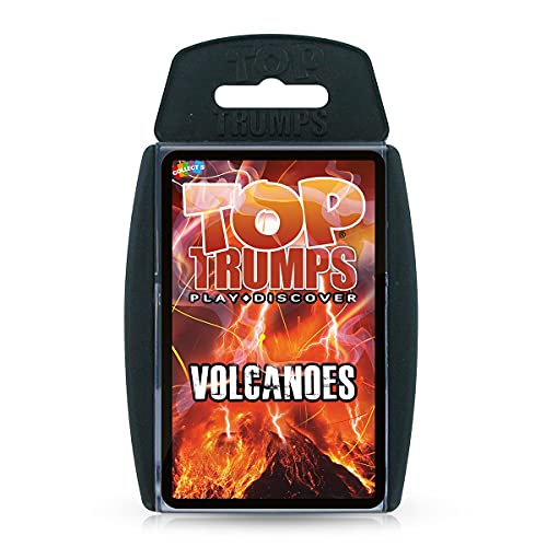 Top Trumps Volcanoes Classics Kartenspiel, erfahren Sie Fakten über Mount St. Helen, Ätna und Stromboli in diesem pädagogischen Spiel, Geschenke und Spielzeug für Jungen und Mädchen ab 6 Jahren von Top Trumps