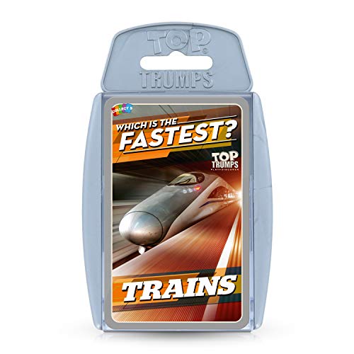 Welches ist das schnellste Train Top Trumps Kartenspiel von Top Trumps