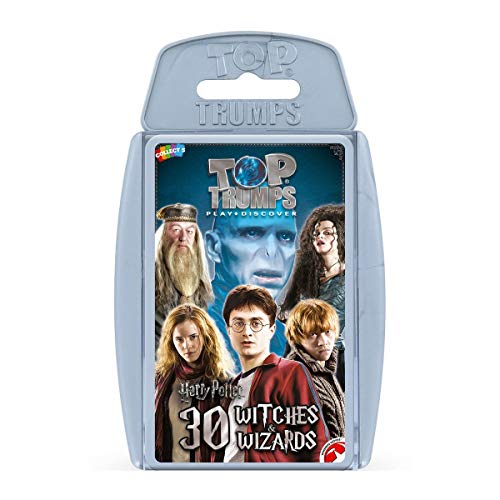 Winning Moves Trumps 001649, Harry Potter Top 30 Hexen und Zauberer von Top Trumps