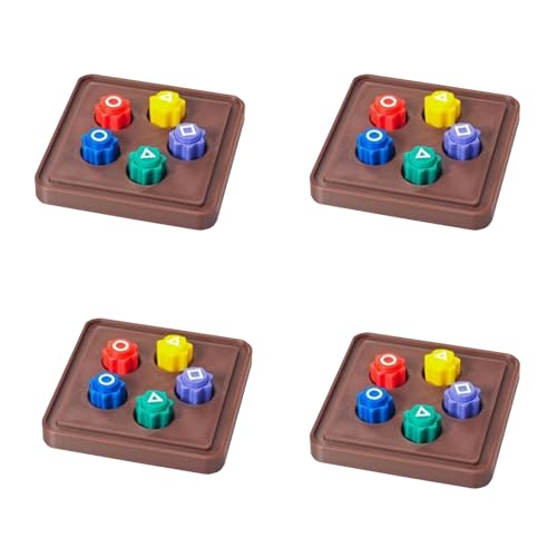 Topassion Gonggi Jackgonggi Korean Game Gonggi Korean Game Koreanisches Volksspiel-Set Hand Eye Coordination Training Toy Koreanisches Traditionelles Handspiel Für Kinder & Erwachsene(4 Set) von Topassion