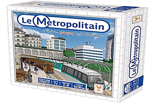 Topi Games – 259001 – Metropolitan – Spiel Nicht DASS für Le Parisien von Topi Games