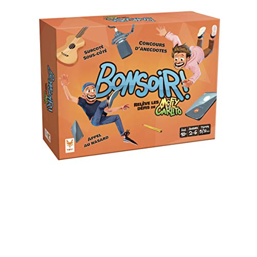 Topi Games – BonSoir-Spiel McFly und Carlito Gesellschaftsspiel, MAC-CAR-949003, mehrfarbig von Topi Games