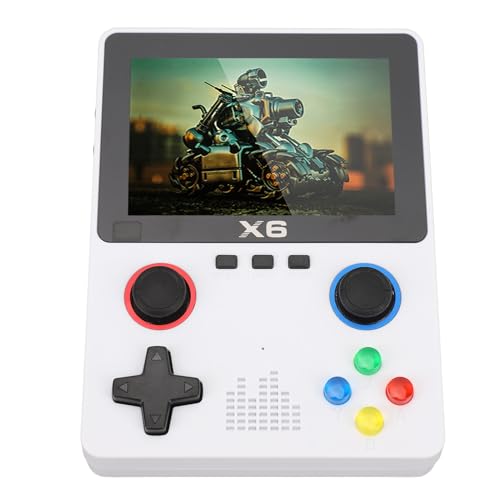 Handheld Spielekonsole, Retro Spielekonsole mit 3,5 Zoll HD IPS Farbdisplay, Unterstützt Dual Joystick für Zwei Spieler, 11 Retro Emulatorsysteme, 2000 mAh Akku (- #13) von Topiky