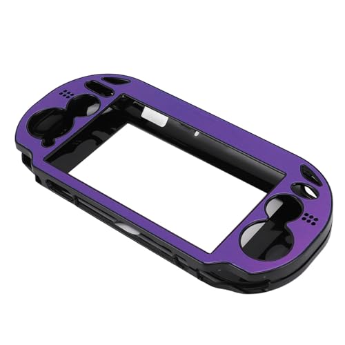 Hartschalen Schutzhülle für PS Vita 1000, Schutzhülle aus Aluminiumlegierung, Hart für PSV 1000 Spielekonsole (Purple) von Topiky