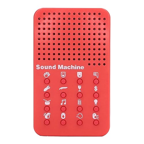 Lustige Sound Maker Maschine mit 16 Soundeffekten, Tragbarer Elektronischer Sound Maker, Originelles Streichgeschenk für Kinder und Erwachsene, Sound Button Gag Neuheitswitz, von Topiky