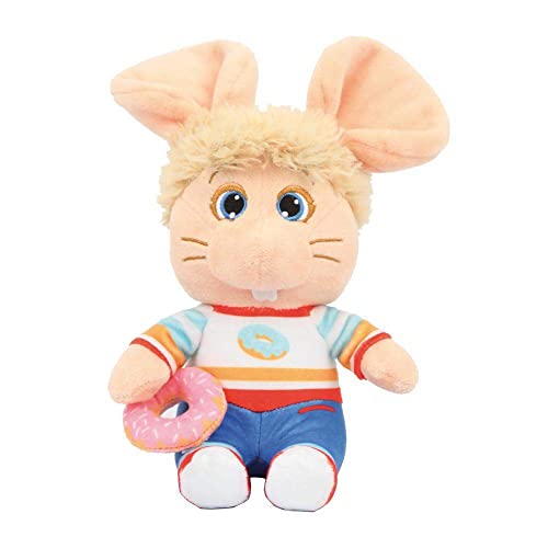 Topo Gigio TPG70000 Süßes Plüschtier in DREI verschiedenen Modellen, inklusive Aufkleber zur Dekoration der Umgebung, Mehrfarbig von Topo Gigio