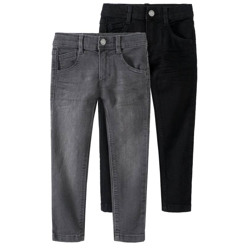 2 Jungen Skinny-Jeans im 5-Pocket-Style von Topolino