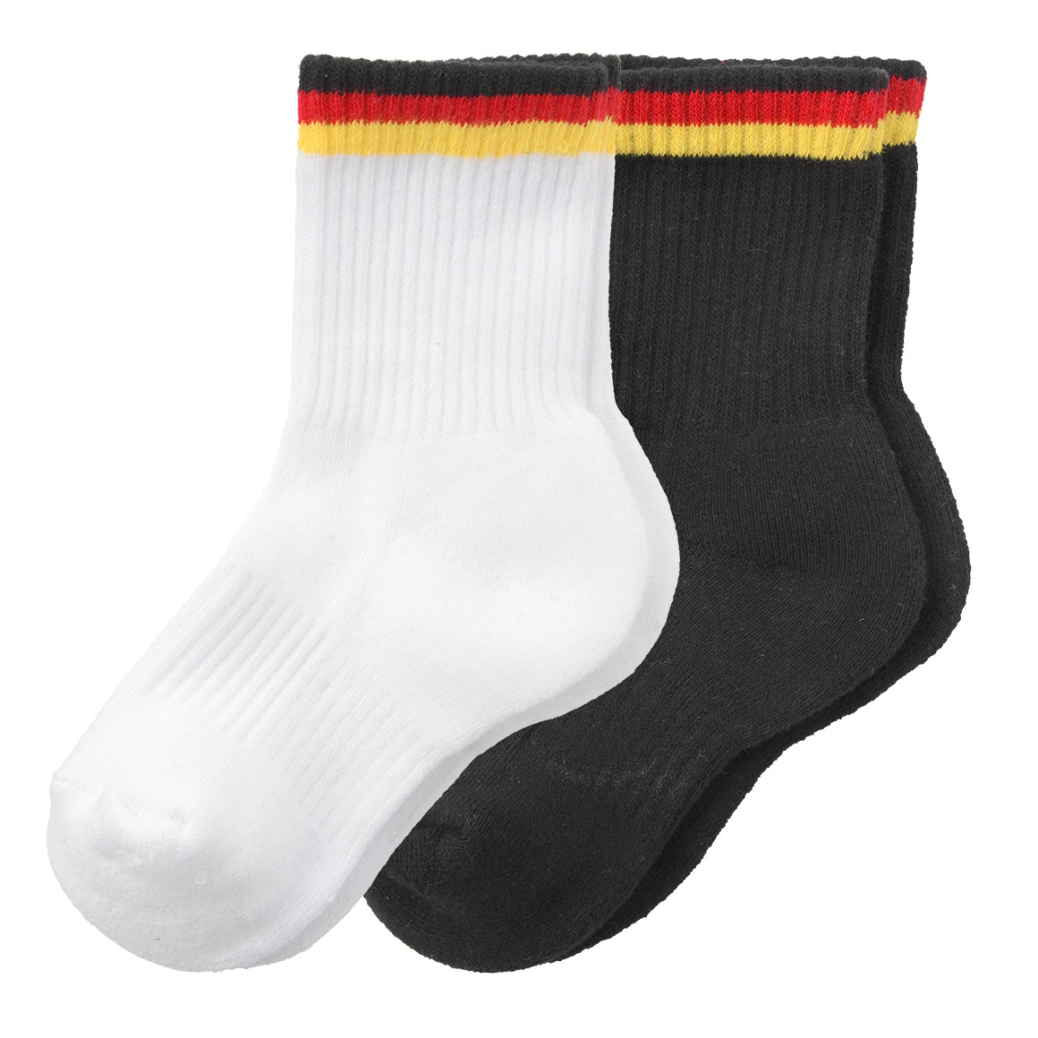 2 Paar Kinder Socken im Fußball-Design 2 Paar Kinder Socken im Fußball-Design von Topolino