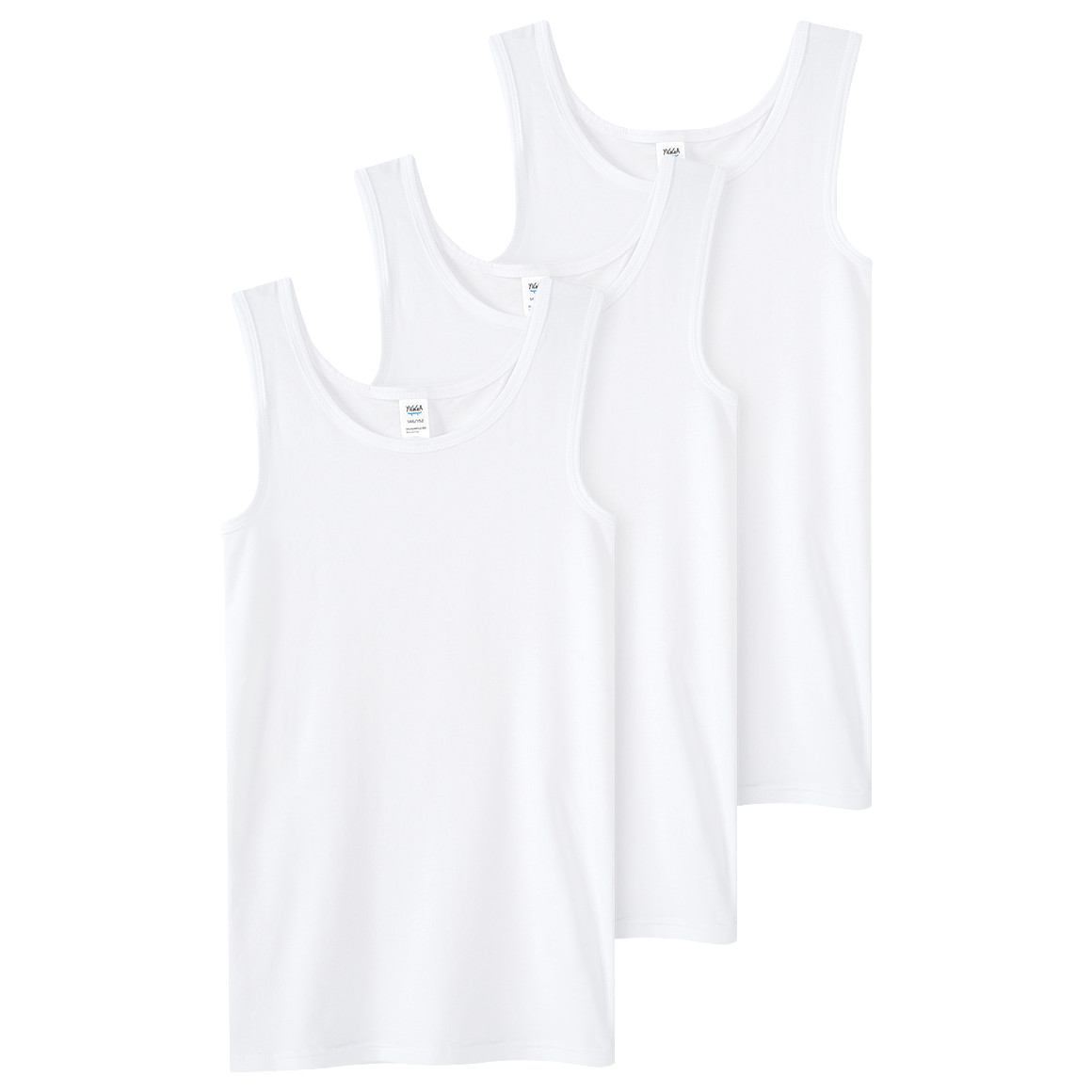 3 Jungen Unterhemden im Basic-Look 3 Jungen Unterhemden im Basic-Look von Topolino