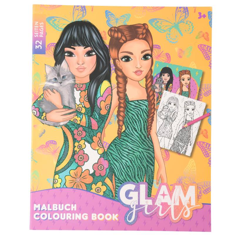 Glam Girls Malbuch von Topolino