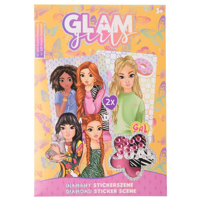 Glam Girls Sticker-Set von Topolino