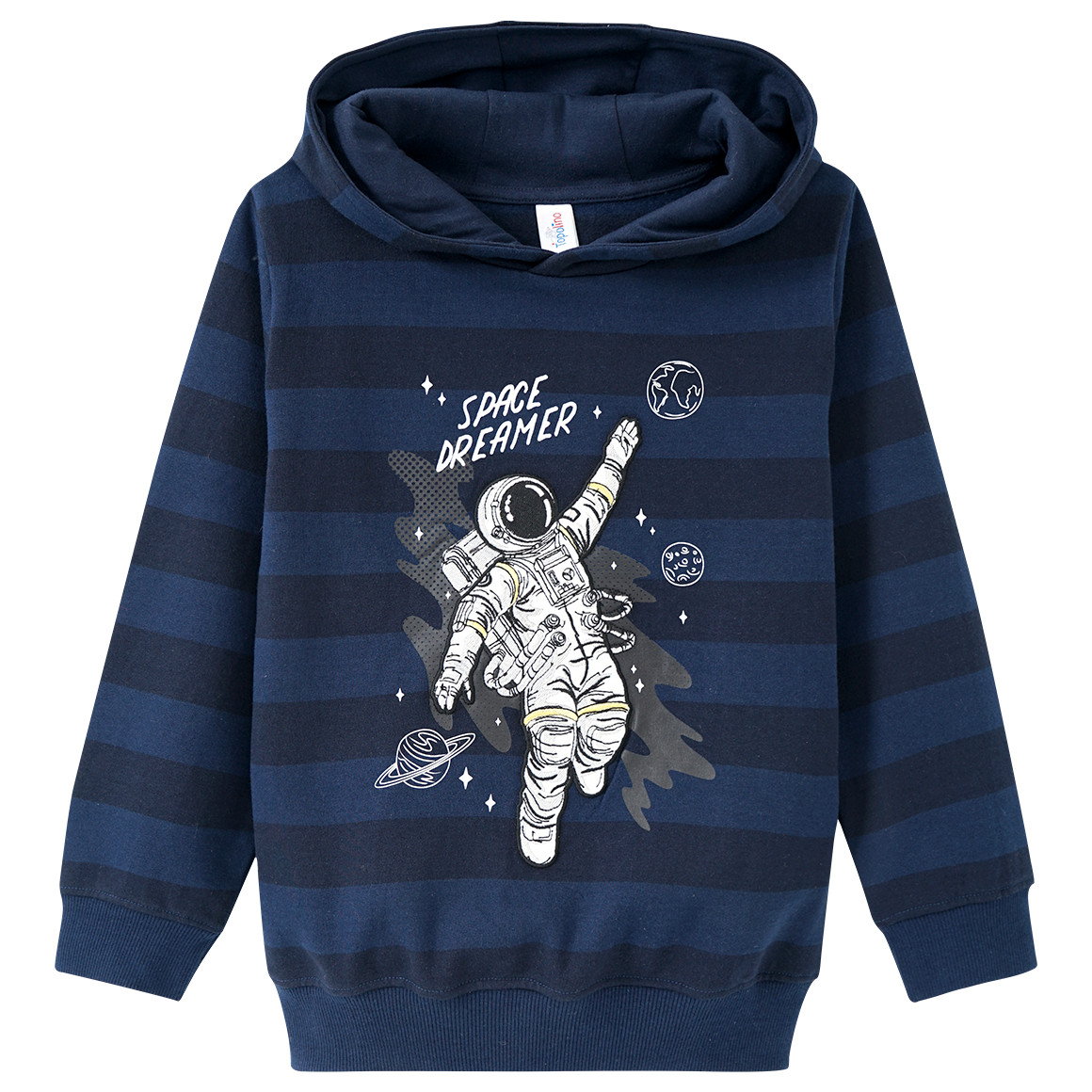 Jungen Hoodie mit Applikation von Topolino