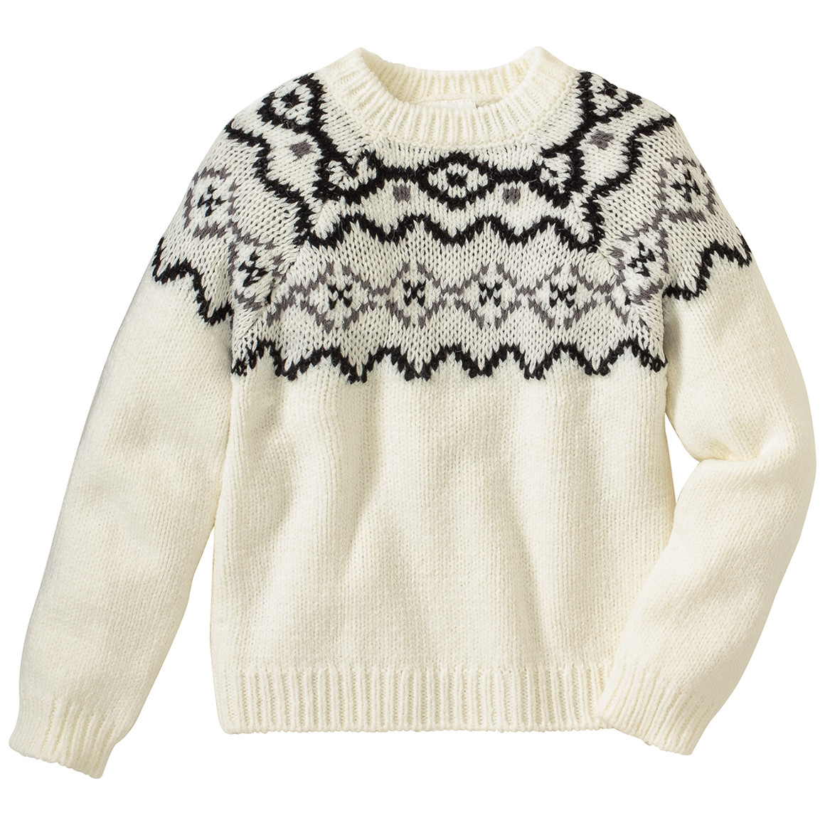 Jungen Strickpullover mit Norweger-Muster von Topolino