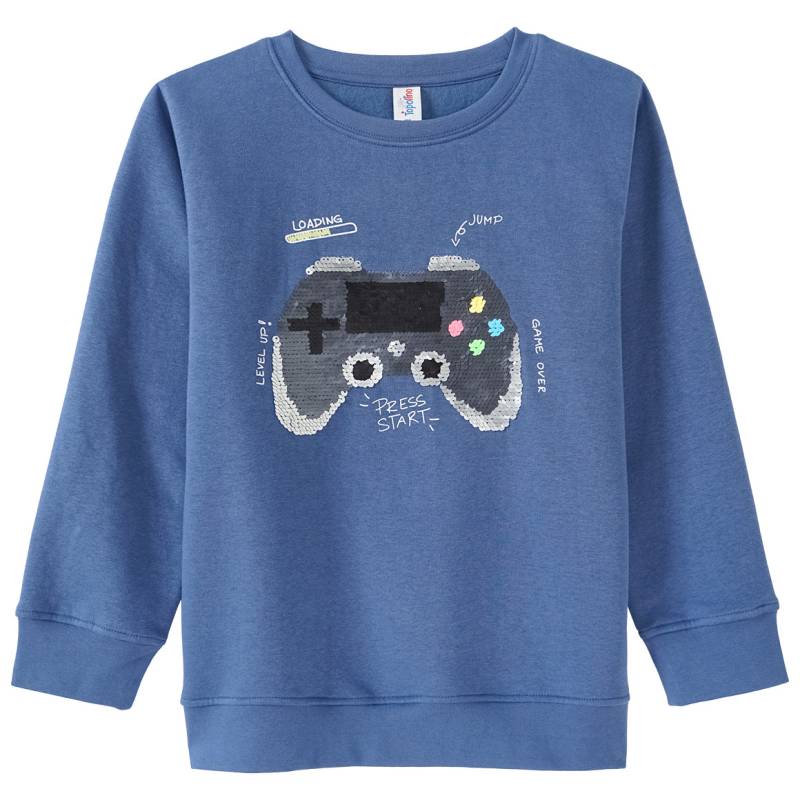 Jungen Sweatshirt mit Wendepailletten von Topolino