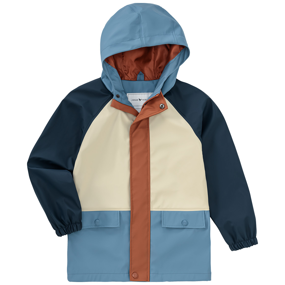 Kinder Regenjacke mit Farbteilern von Topolino