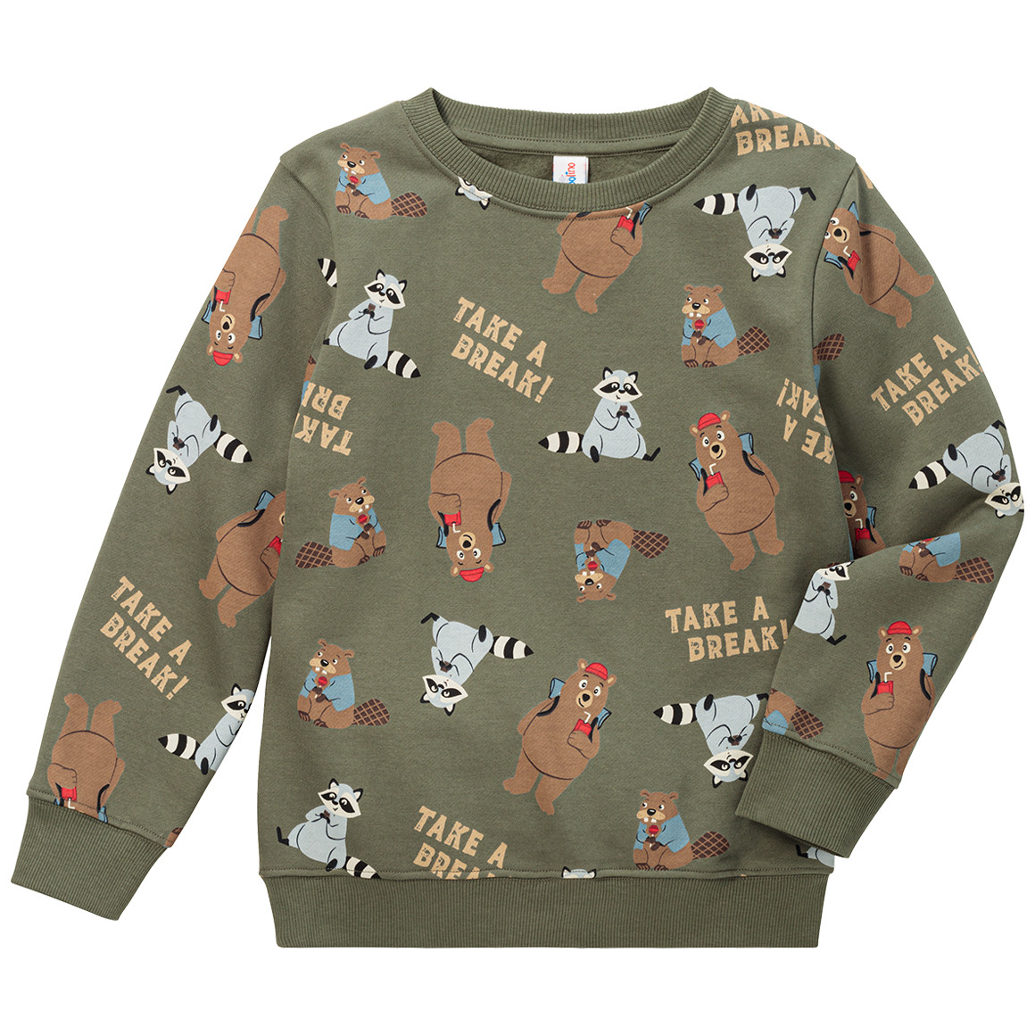 Kinder Sweatshirt mit Allover-Print von Topolino