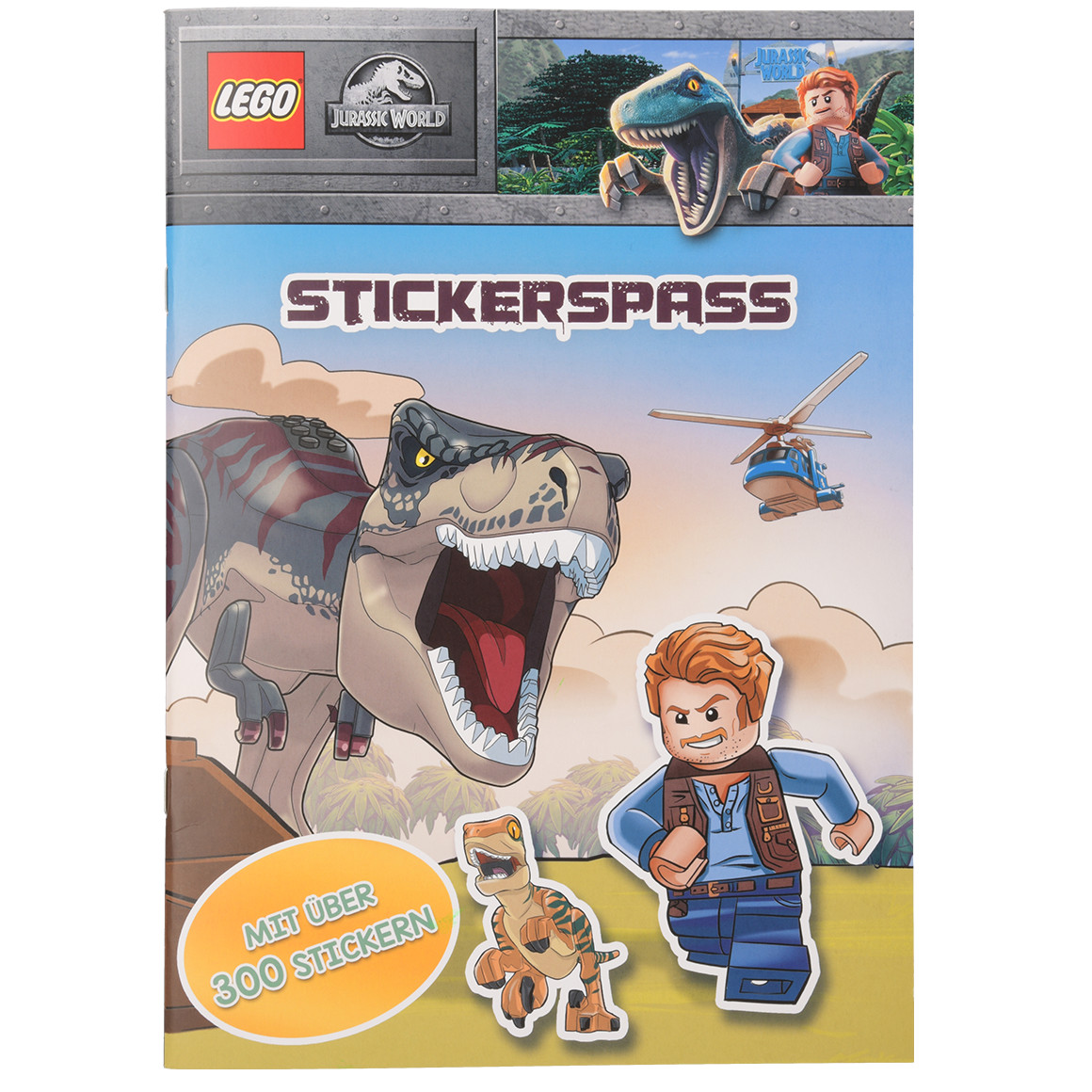 LEGO Jurassic World Stickerbuch mit 24 Seiten von Topolino