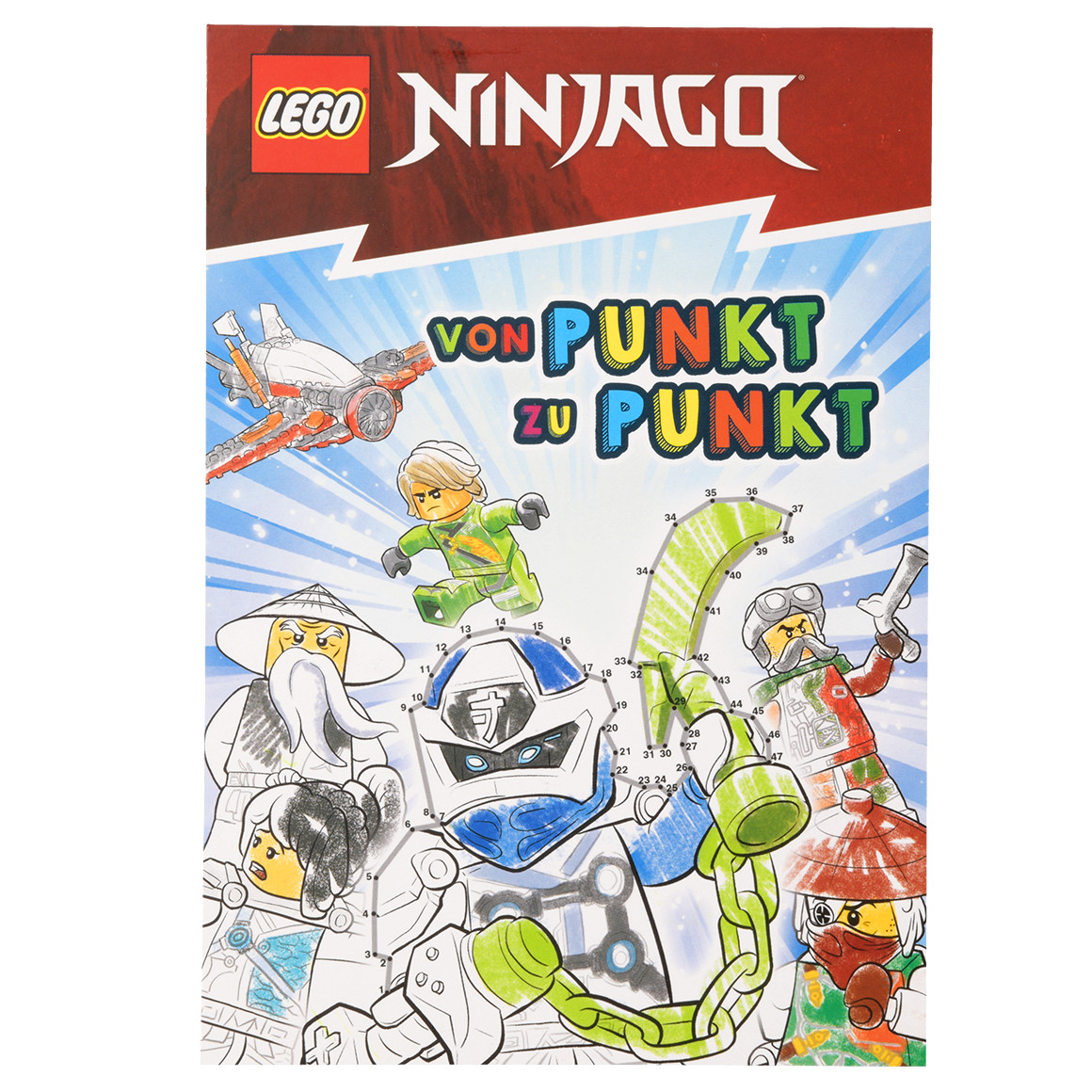 LEGO Ninjago Malblock mit 40 Seiten von Topolino