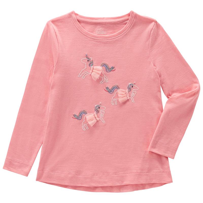 Mädchen Langarmshirt mit Einhorn-Motiven von Topolino