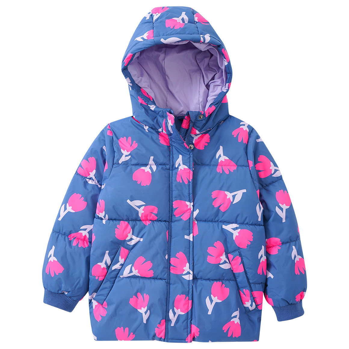 Mädchen Pufferjacke mit Blumen von Topolino