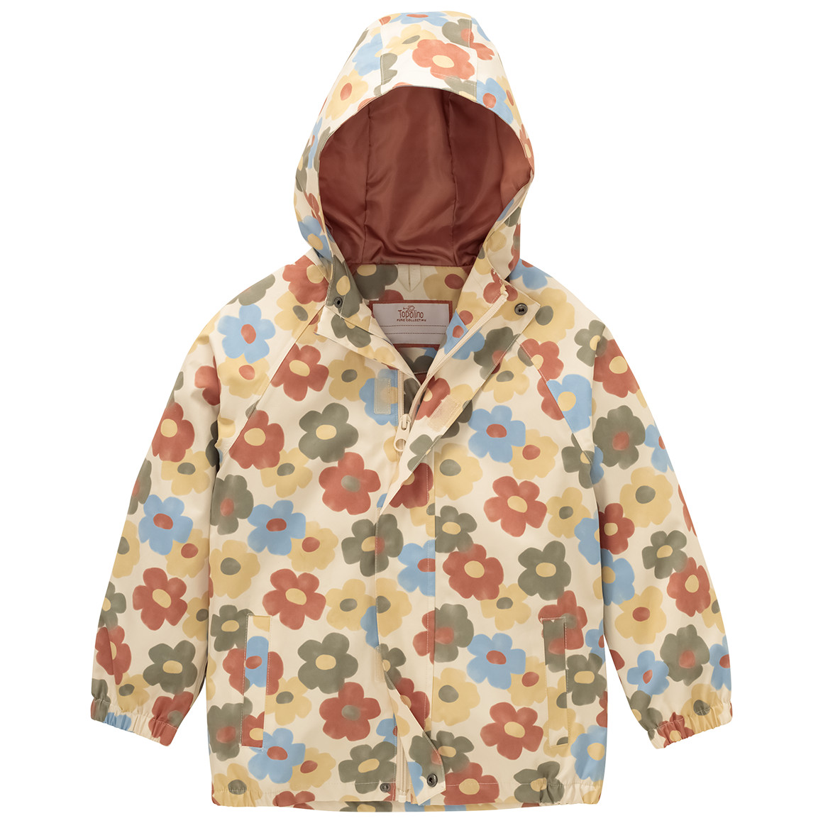 Mädchen Regenjacke mit Blumen Mädchen Regenjacke mit Blumen von Topolino