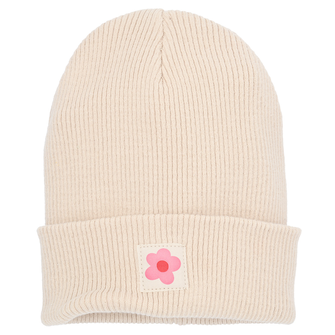 Mädchen Strickmütze mit Applikation Mädchen Strickmütze mit Applikation von Topolino