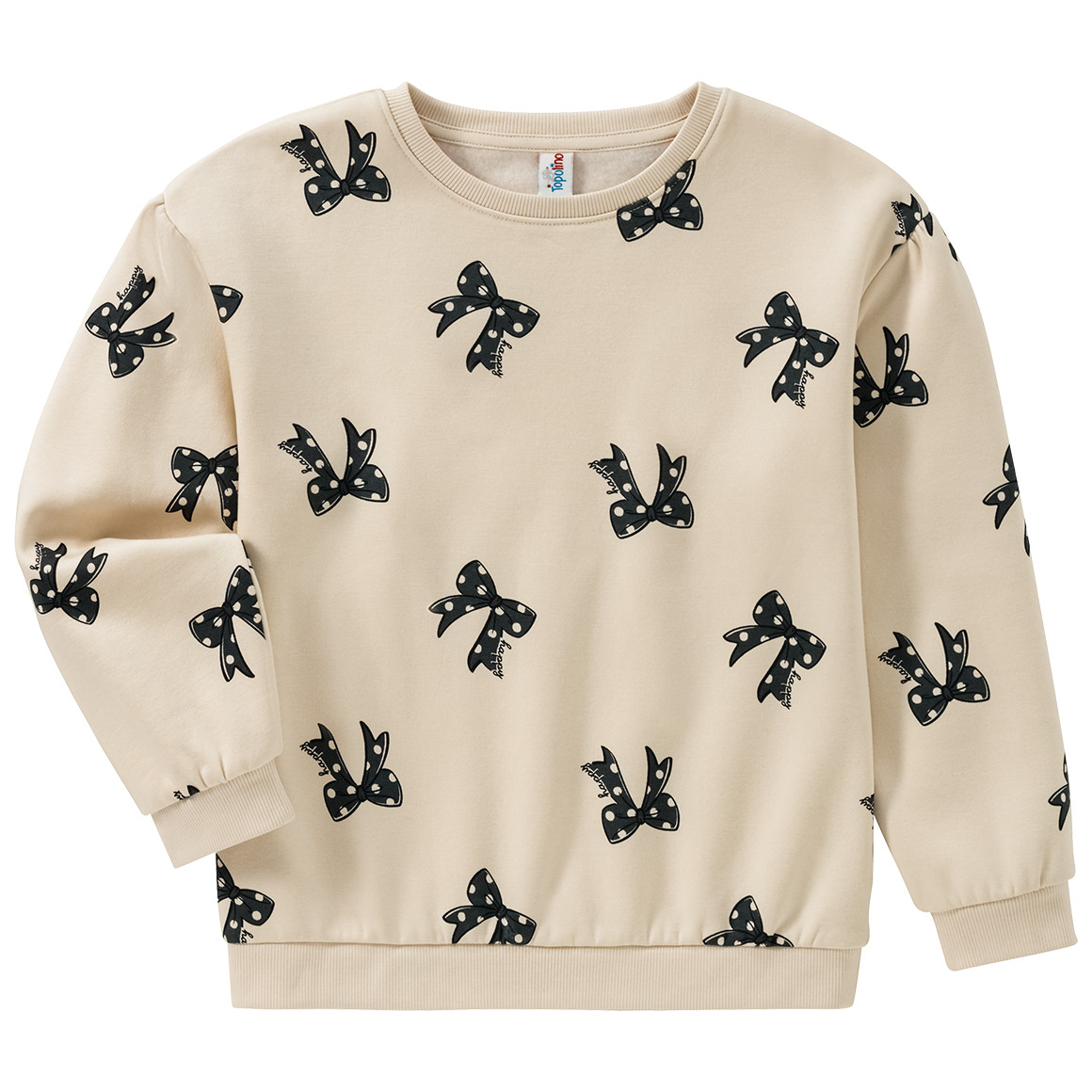 Mädchen Sweatshirt mit Schleifen-Print von Topolino