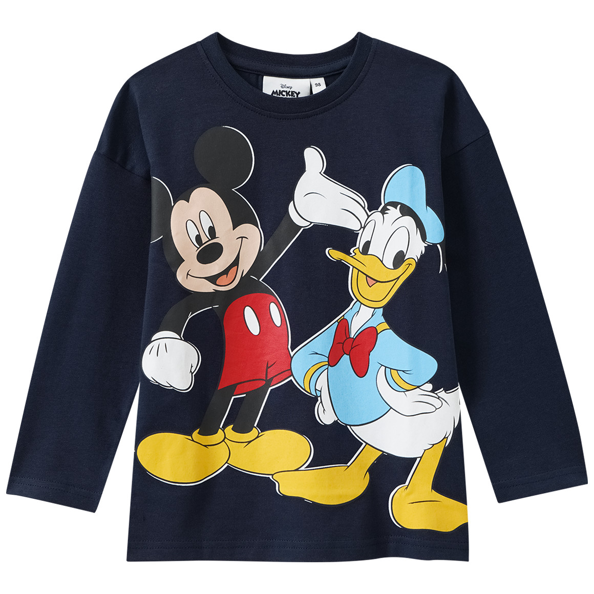 Micky Maus Langarmshirt aus Bio-Baumwolle Micky Maus Langarmshirt aus Bio-Baumwolle von Topolino