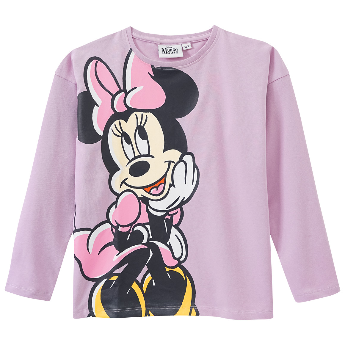 Minnie Maus Langarmshirt mit großem Print von Topolino