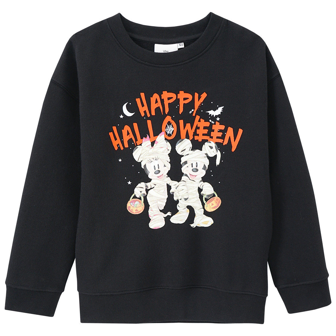 Micky Maus Sweatshirt in Halloween-Optik von Topolino