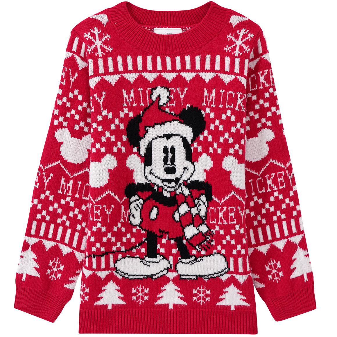 Micky Maus Weihnachtsstrickpullover von Topolino