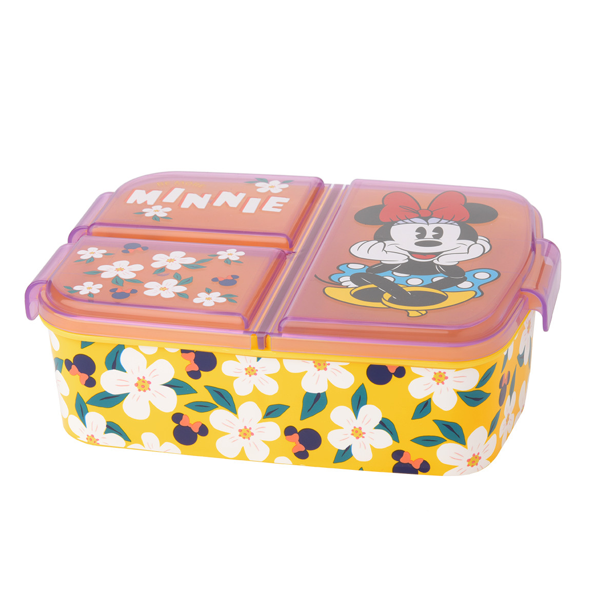 Minnie Maus Brotdose mit 3 Fächern Minnie Maus Brotdose mit 3 Fächern von Topolino