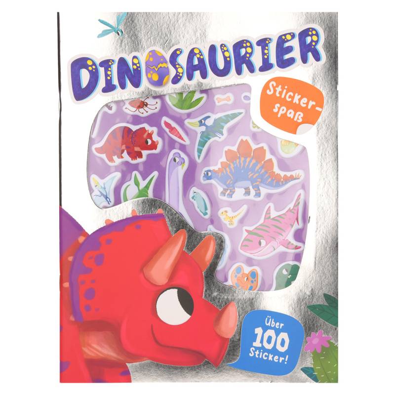 Stickerheft mit Dino-Motiven von Topolino