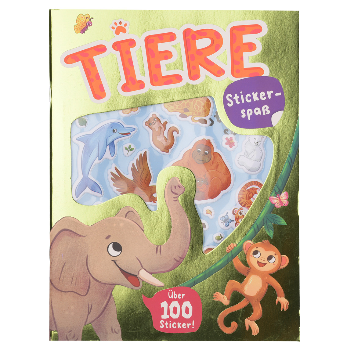 Stickerheft mit Tier-Motiven Stickerheft mit Tier-Motiven von Topolino