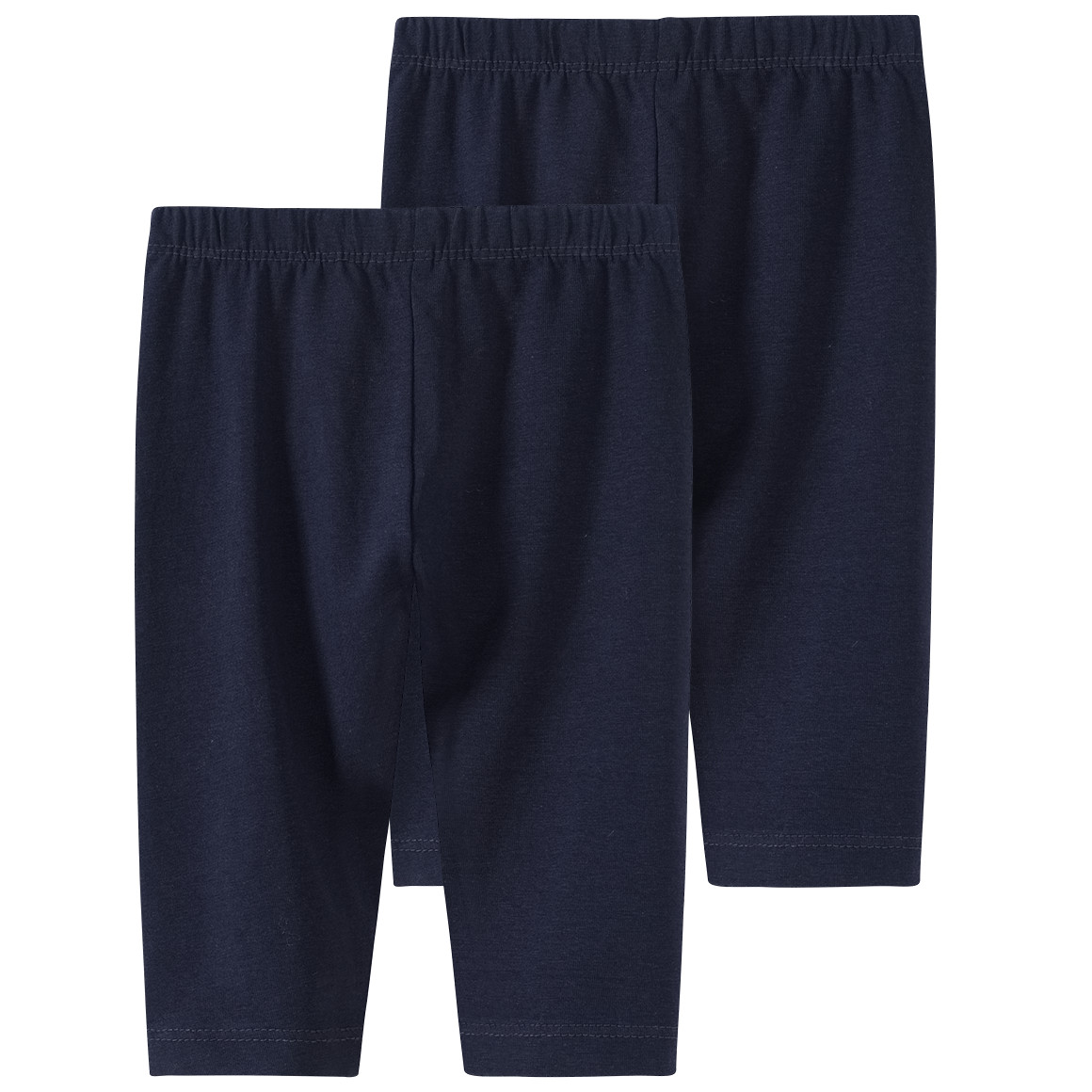 2 Baby Capri-Leggings im Basic-Look 2 Baby Capri-Leggings im Basic-Look von Topomini