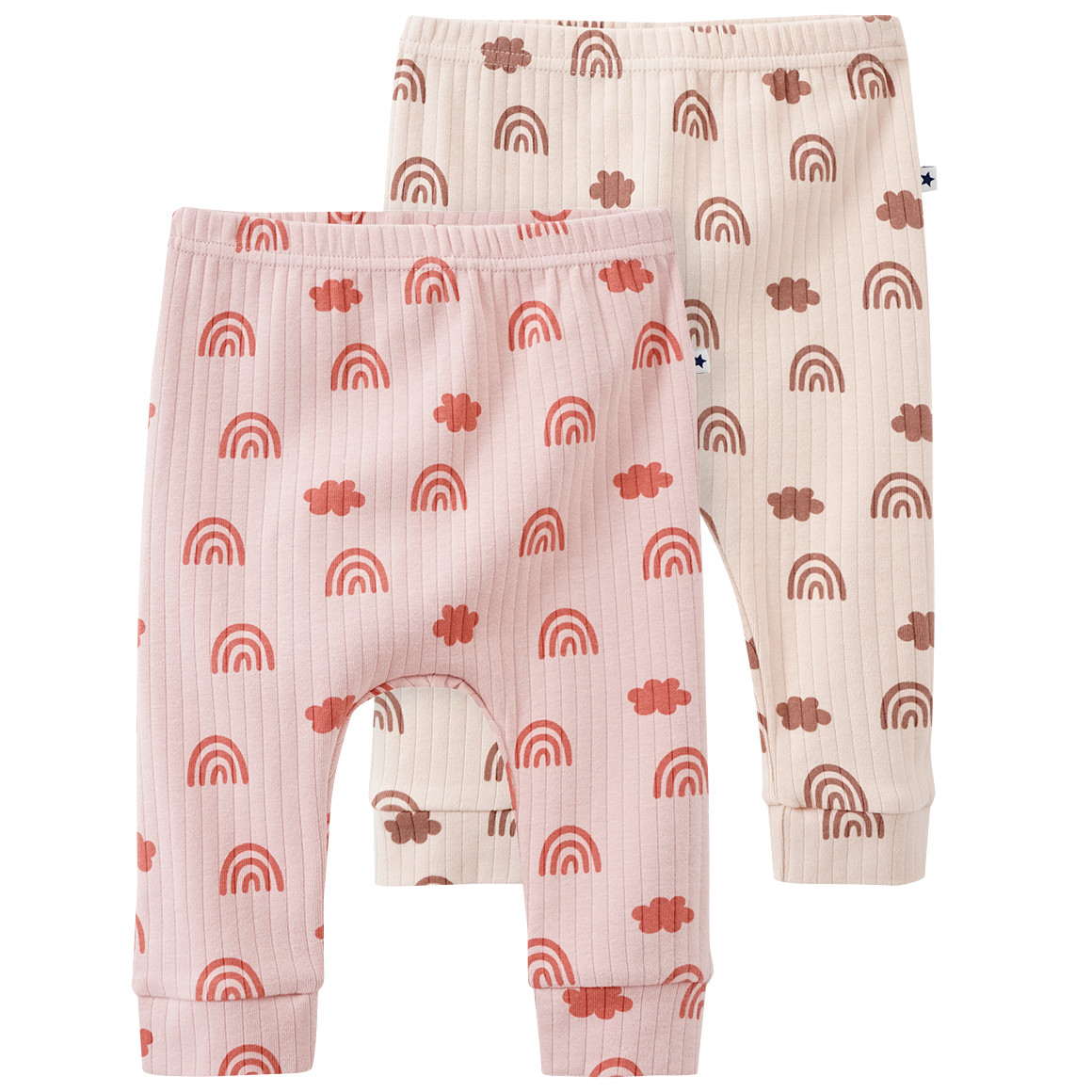 2 Baby Leggings im Set von Topomini