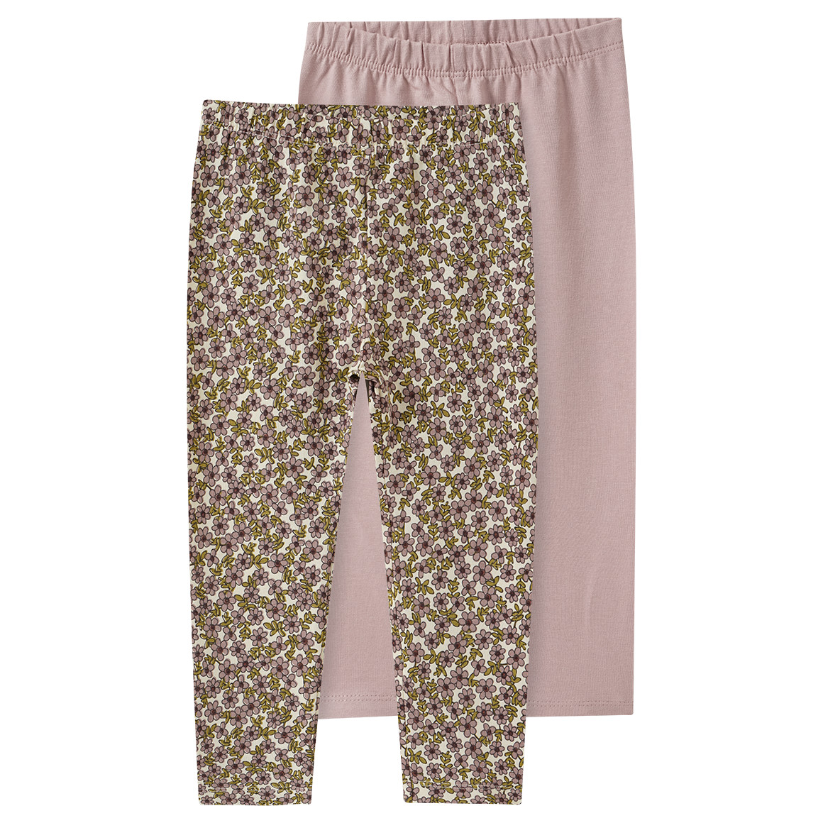 2 Baby Leggings mit Bio-Baumwolle 2 Baby Leggings mit Bio-Baumwolle von Topomini