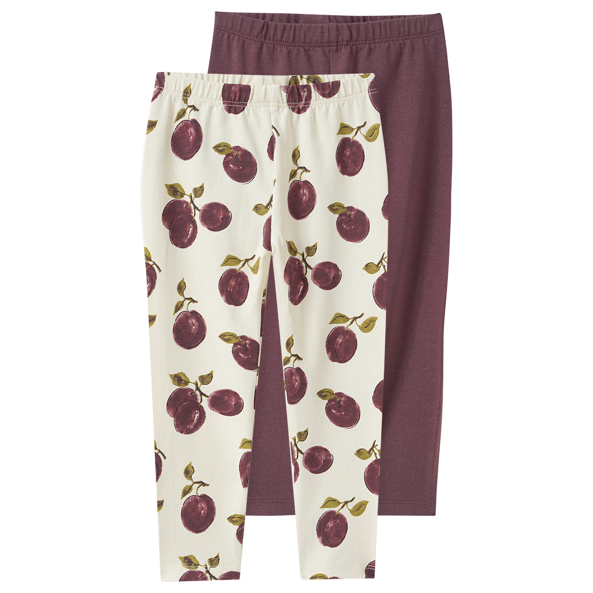 2 Baby Leggings mit Bio-Baumwolle 2 Baby Leggings mit Bio-Baumwolle von Topomini