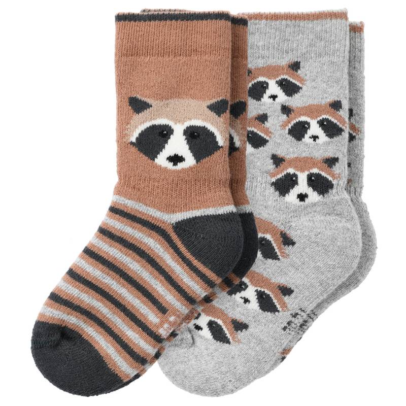 2 Paar Baby Socken in verschiedenen Dessins von Topomini