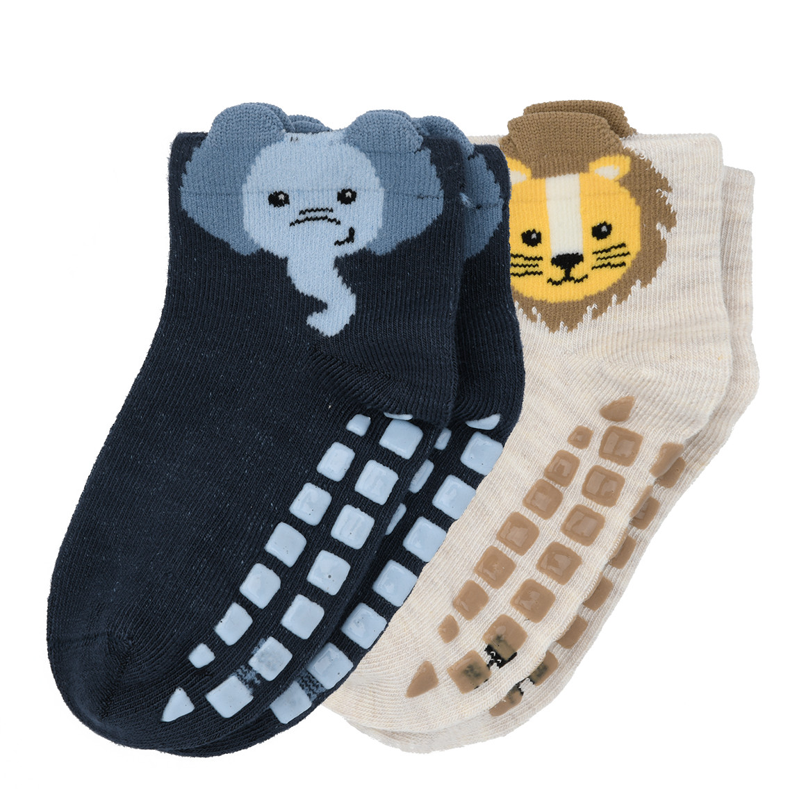 2 Paar Baby Stopper-Socken im Set 2 Paar Baby Stopper-Socken im Set von Topomini